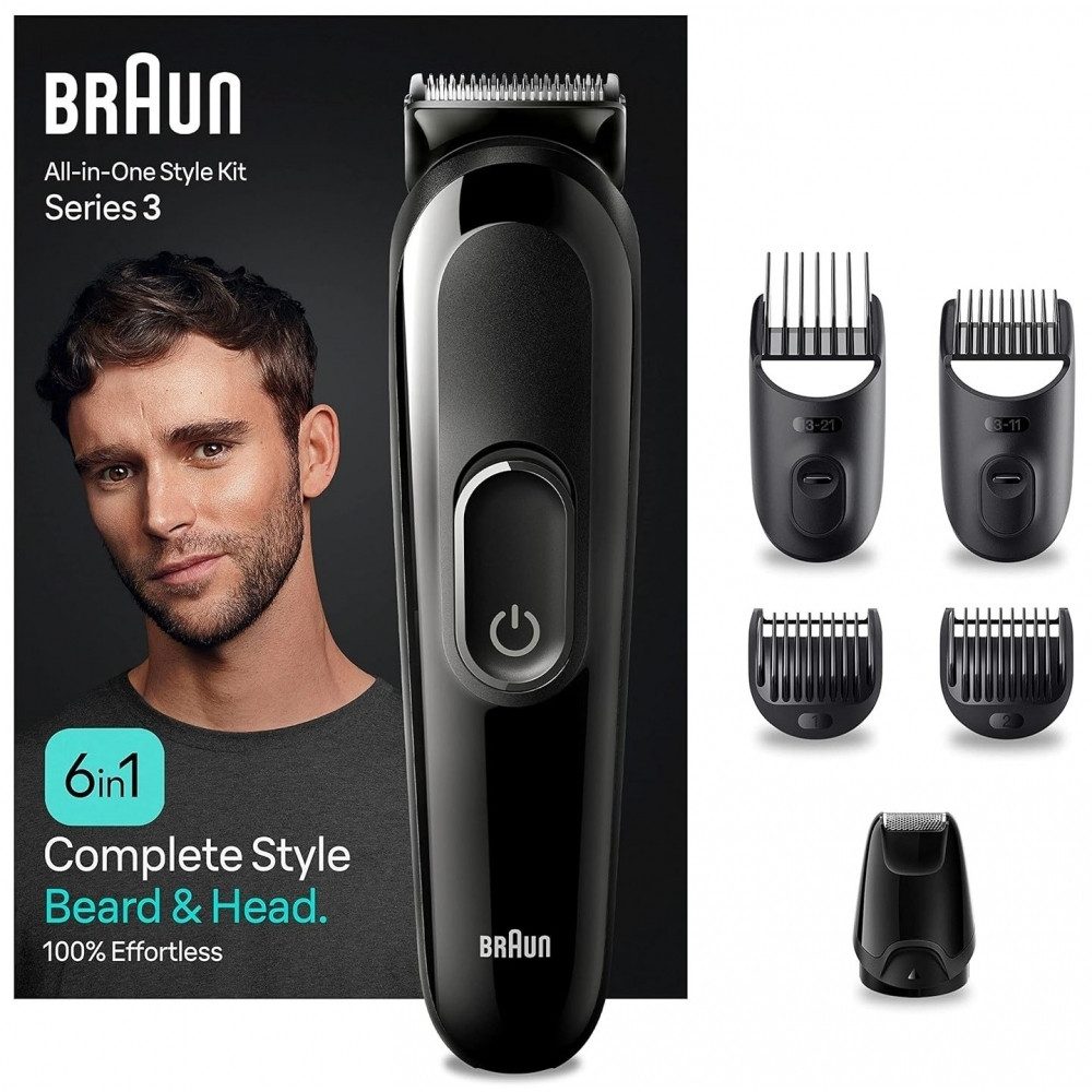 Bartschneider Braun MGK3410 Multi-Grooming-Kit All-in-One Style Kit
