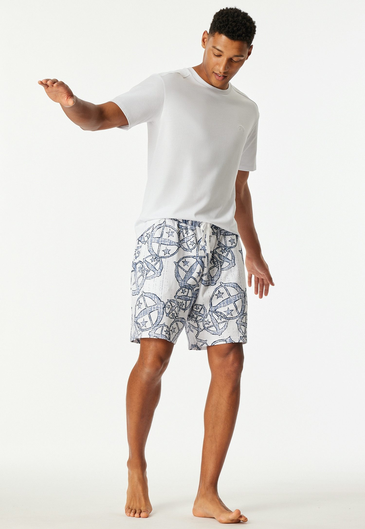 Pyjamashorts Schiesser 150 Years