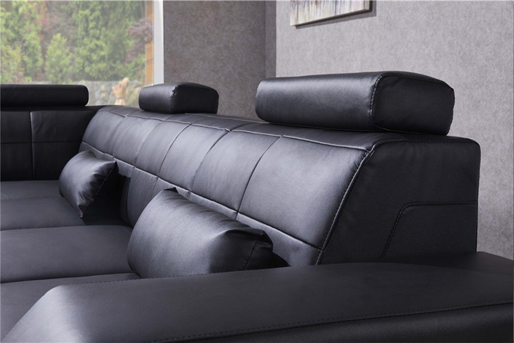 Ecksofa Sofa Big Form L in Made JVmoebel Ledersofa Europe Ecksofa Wohnlandschaft Couch,