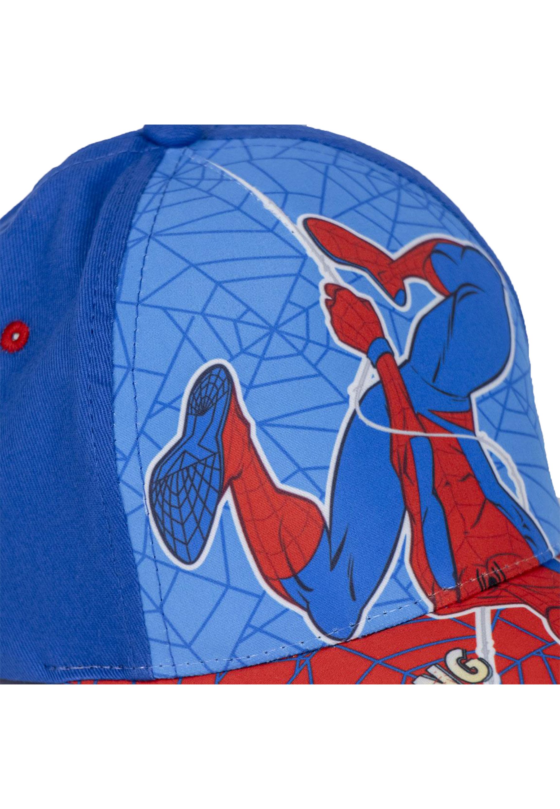 Spiderman Snapback Cap Jungen Kappe Mütze