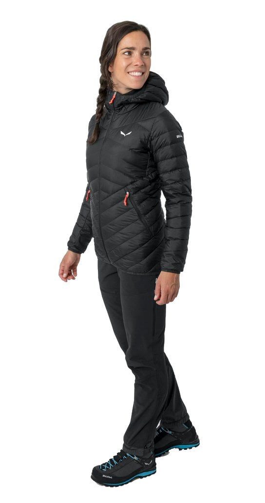 Salewa Winterjacke Daunenjacke Brenta RDS (windbeständig, wasserabweisend, warm) schwarz – Bild 5 von 5