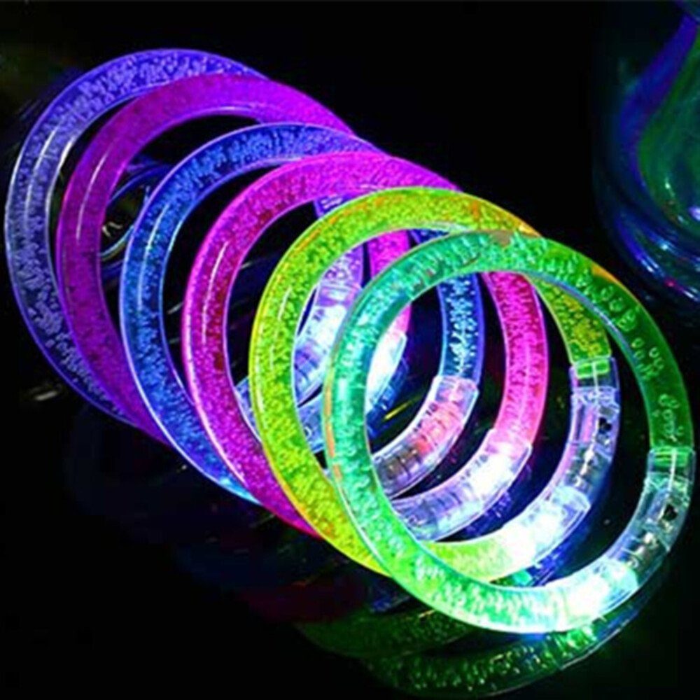 PRECORN Knicklicht 12x Leucht-Armband-Set 6 Farben Glowstick Geburtstage Fasching Partys