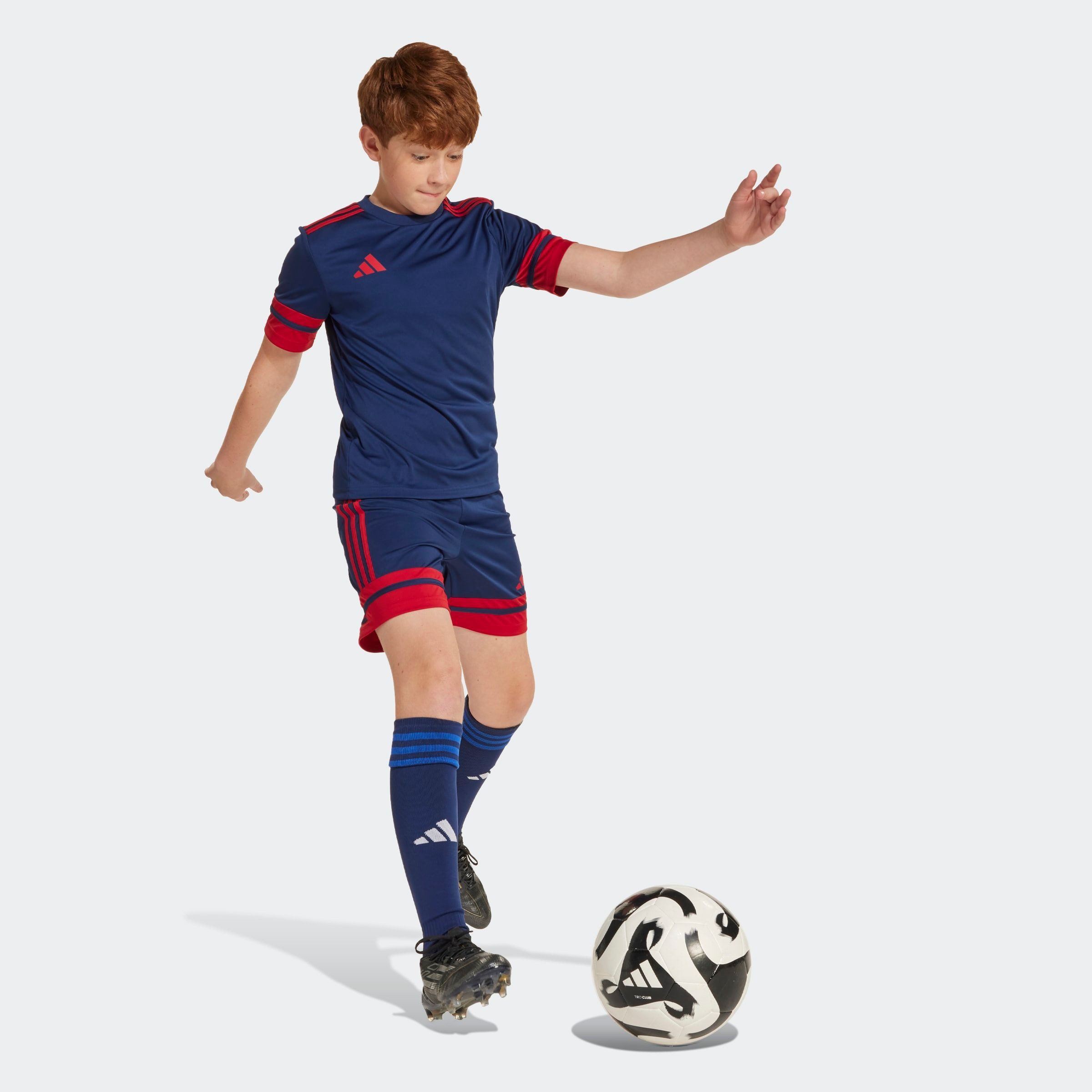 adidas Performance Fußballtrikot SQUADRA 25 KIDS TRIKOT für Kinder, mit AEROREADY-Technologie, aus Polyester, Kurzarmdesign