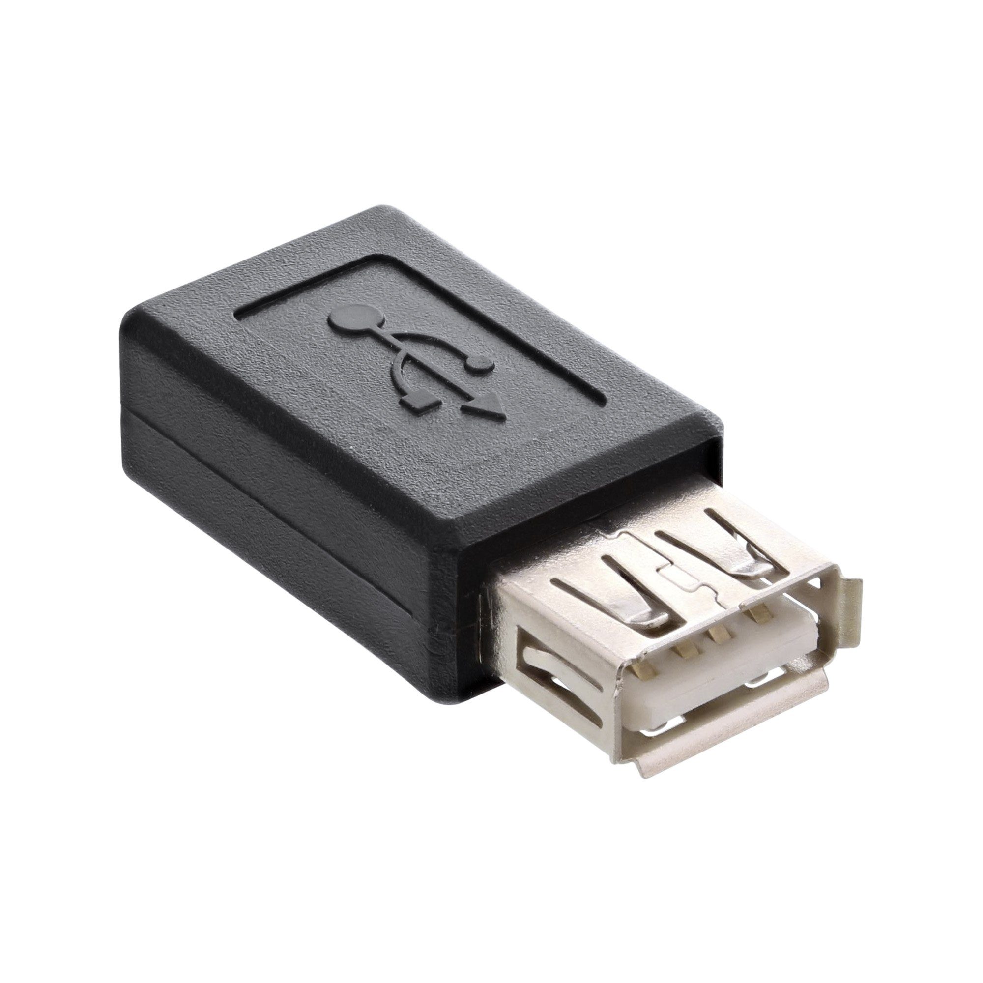 InLine® Micro-USB Adapter, USB A Buchse an Micro-USB B Buchse USB-Adapter
