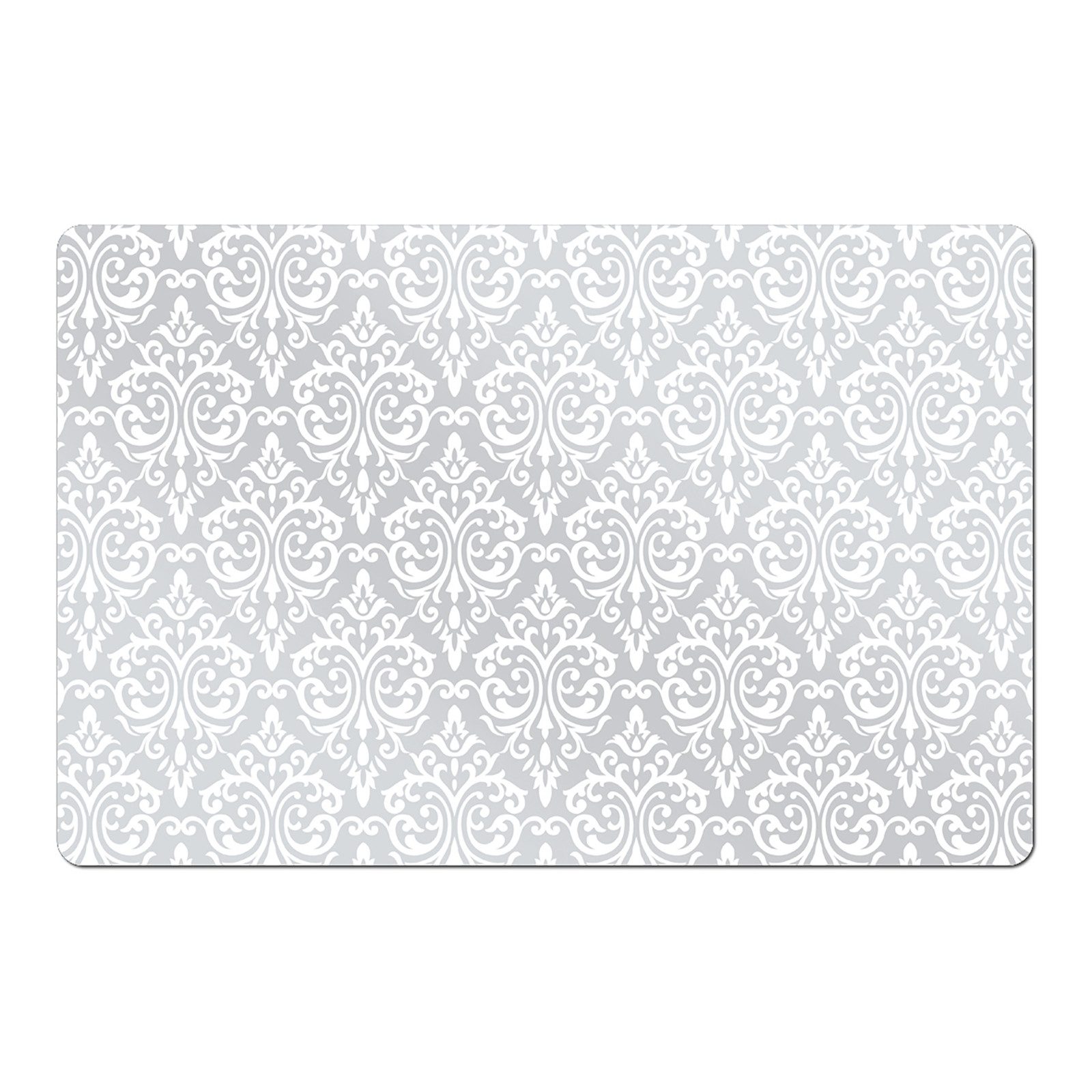 Zeller Present Platzset Platzmatte Rechteckig Vintage Weiß, (Stück, 1-St., 1 Platzmatte), Tischset Platzdeckchen