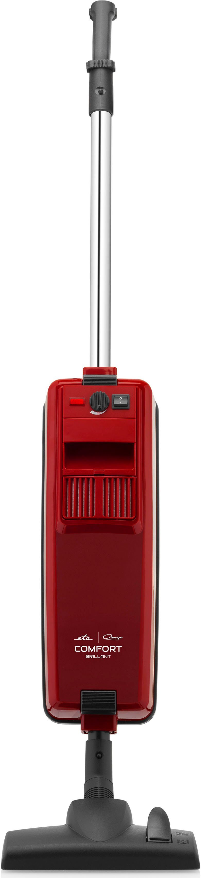 eta Stielstaubsauger OMEGA COMFORT BRILLANT ETA143390016, 800 W, mit Beutel