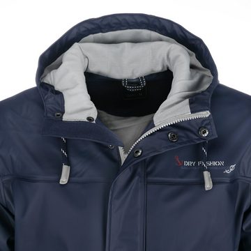 Dry Fashion Regenjacke Herren Sommerfriese Helgoland - Regenmantel Winddicht Wasserdicht