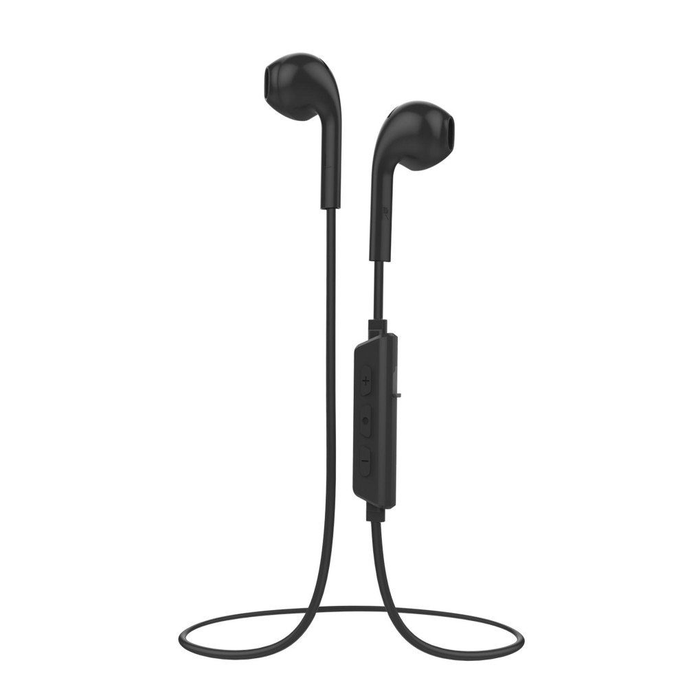 Bluetooth® In-Ear (61737) Eggshape Vivanco In-Ear-Kopfhörer Design Headset, schwarz In-Ear