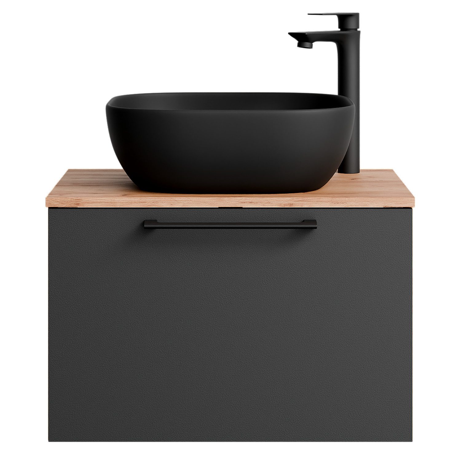 Planetmöbel Badmöbel-Set Astra, (Waschbeckenunterschrank, 2-St., Waschbecken), Badezimmer Мебель im modernen Design