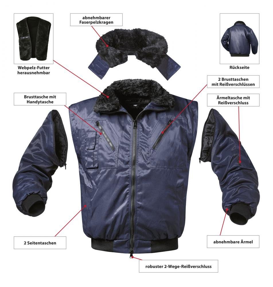 Norway Pilotenjacke Malerjacke Winterjacke Arbeitsjacke Pilotjacke