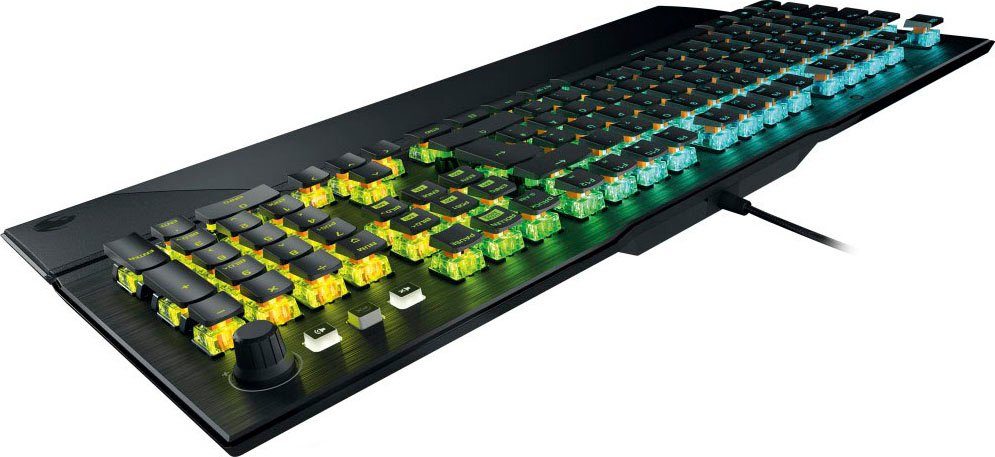 AIMO, lineare Tasten Gaming-Tastatur "Vulcan mechanische, ROCCAT Pro",