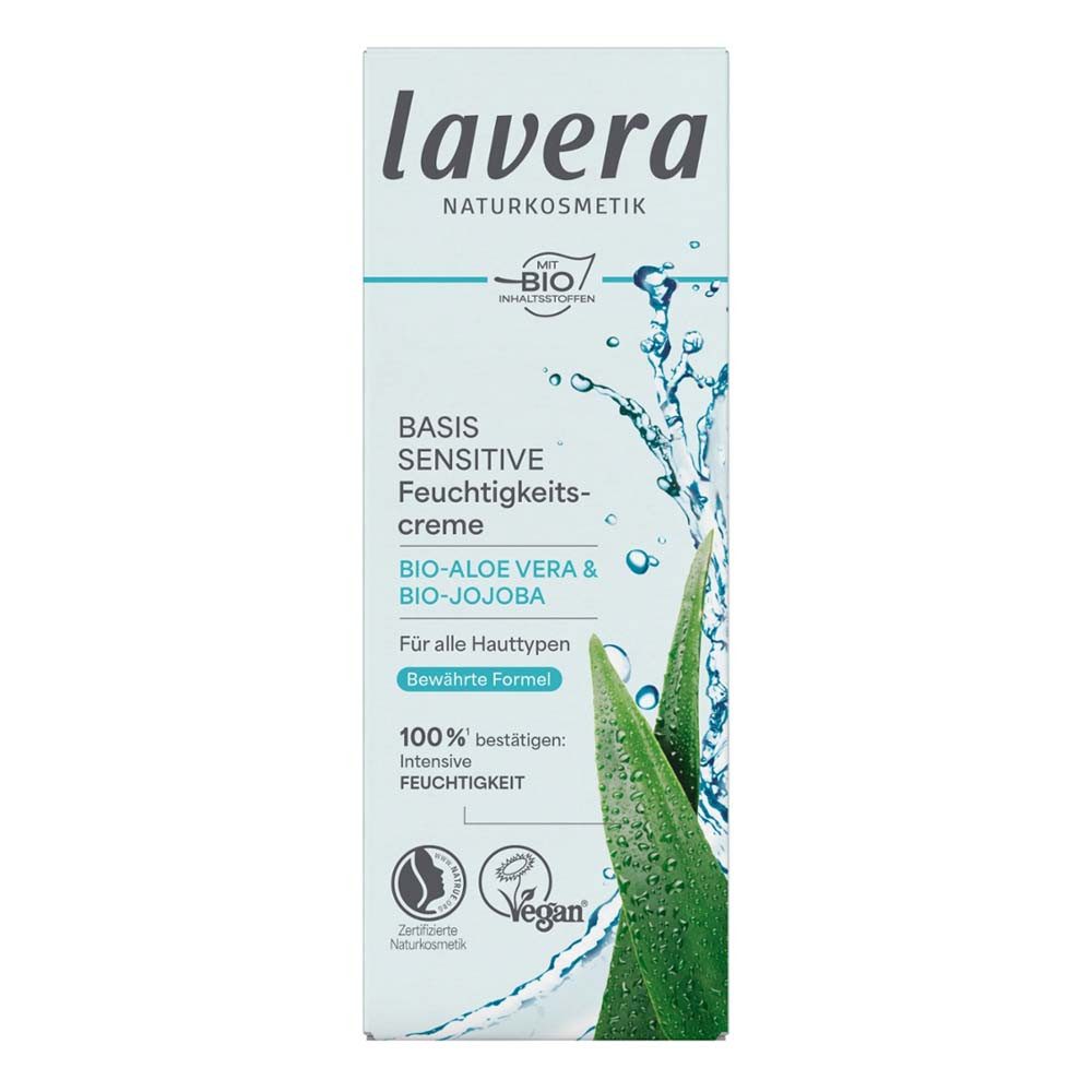 lavera Feuchtigkeitscreme Basis Sensitiv - Feuchtigkeitscreme 50ml