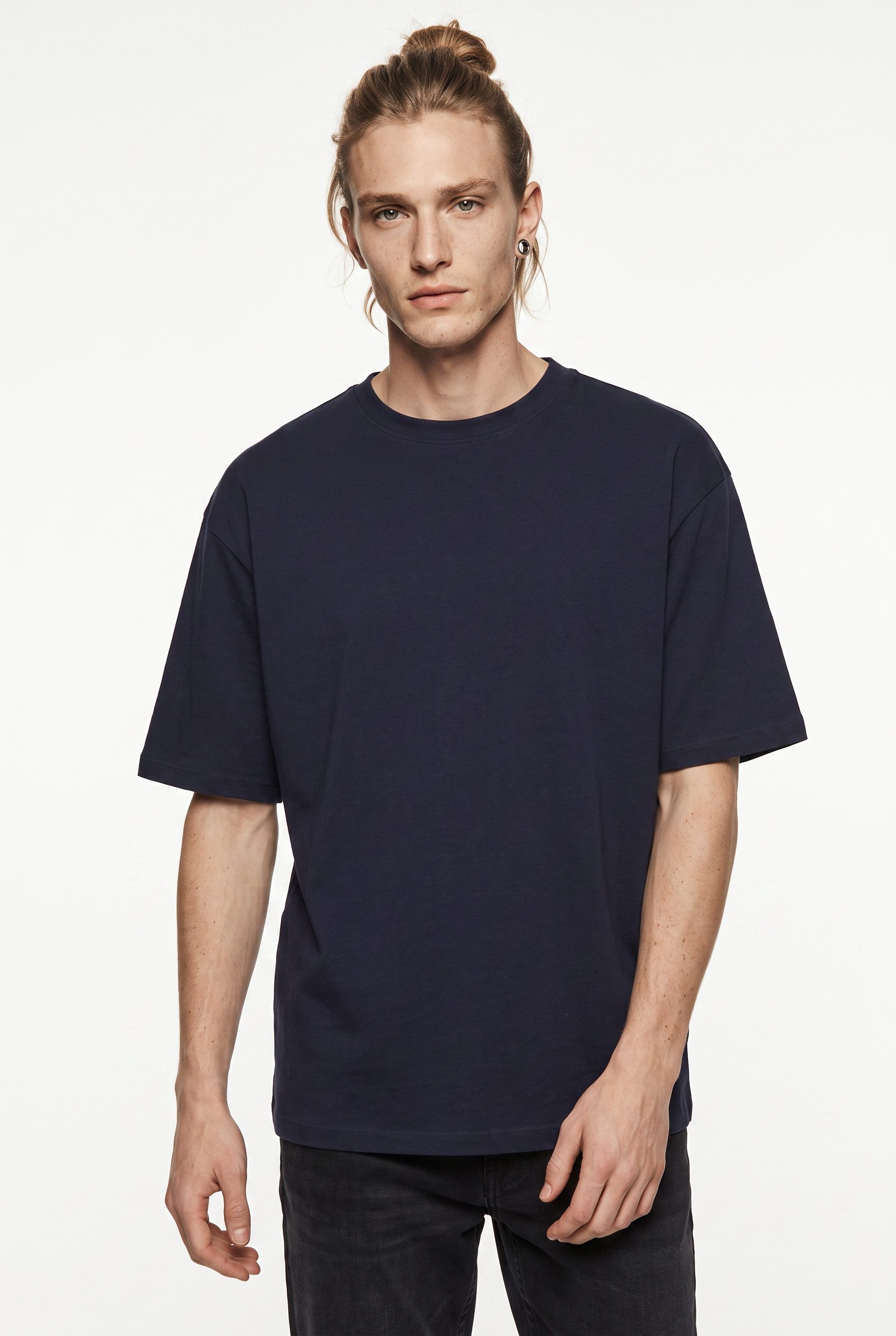 Blend T-Shirt BHKODY GRAPHIC S/S TEE aus Baumwolle, Relaxed Fit, Kurzarm, mit Rundhalsausschnitt