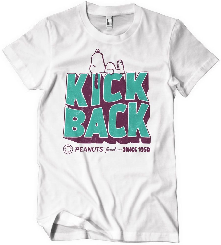 PEANUTS Worldwide LLC T-Shirt Kick Back Social Club T-Shirt