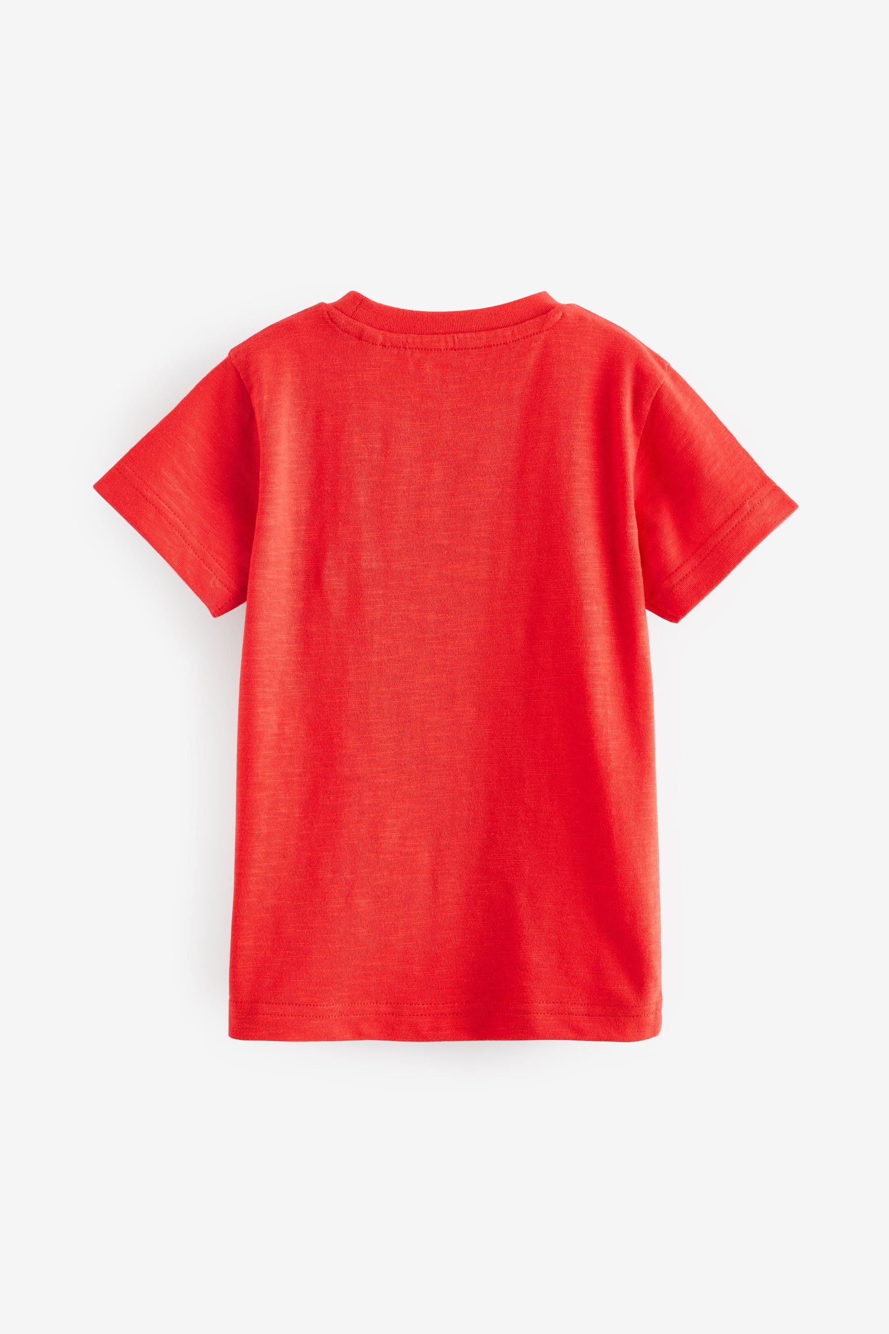 Next (1-tlg) T-Shirt Red T-Shirt