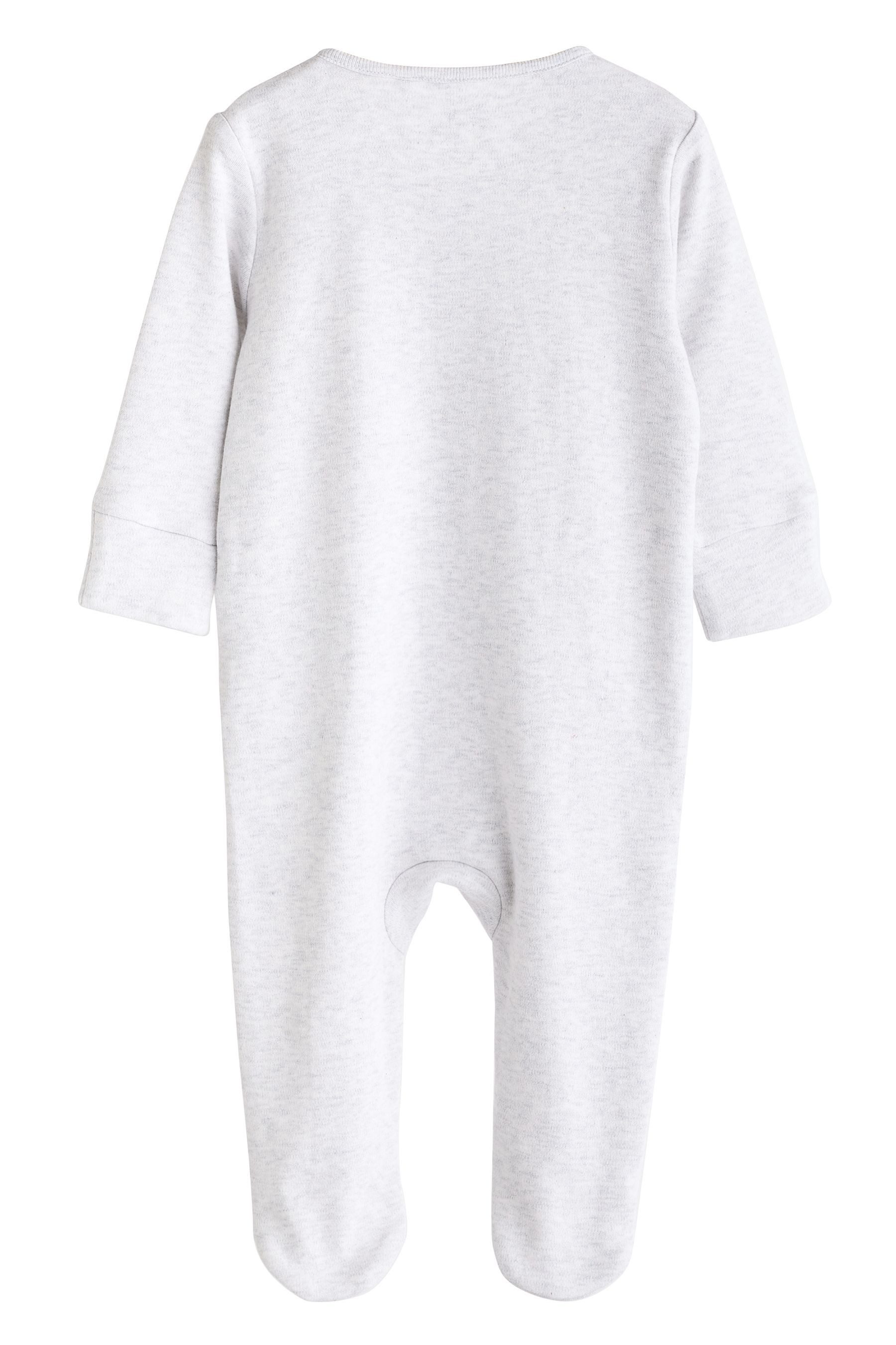 Next Schlafoverall 3er-Pack Babyschlafanzüge aus Baumwolle (3-tlg) – Bild 2 von 5