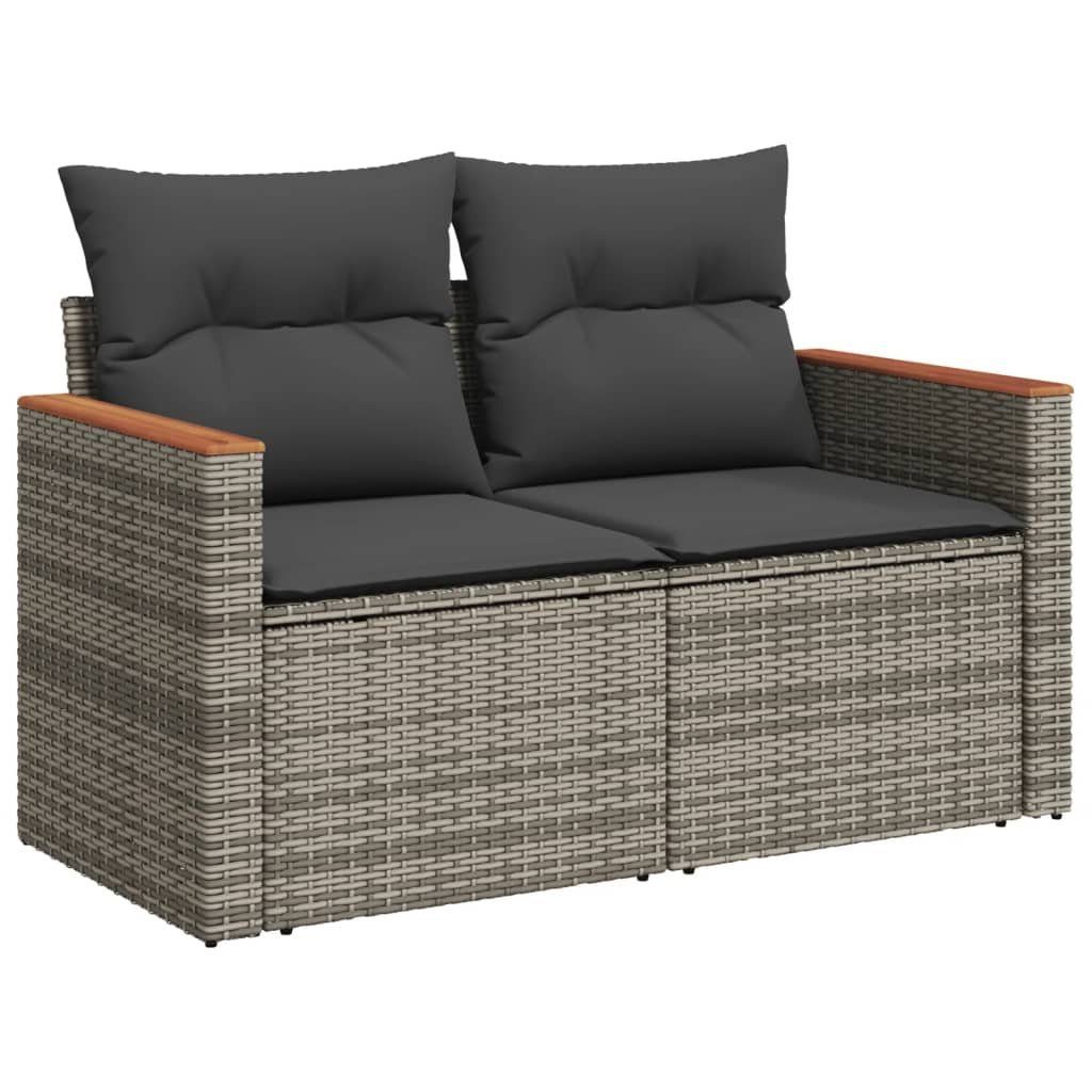 vidaXL Gartenlounge-Set 10-tlg. Garten-Sofagarnitur mit Kissen günstig online kaufen