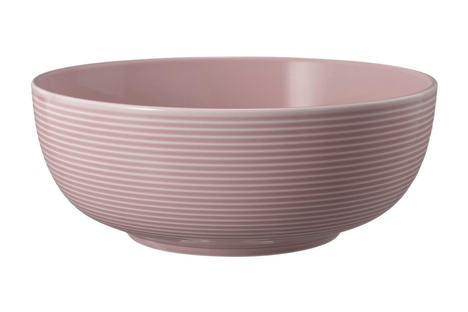 Seltmann Weiden Schale Schüssel BEAT BOWLS, Ø 20 cm, Altrosa, Porzellan, (1-tlg), spülmaschinengeeignet