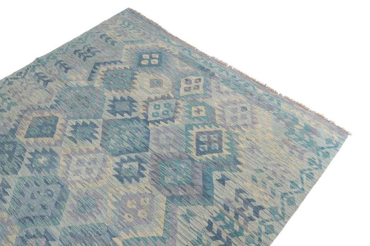 Orientteppich Kelim Afghan Orientteppich, rechteckig, Höhe: 203x295 Nain 3 Trading, Handgewebter mm