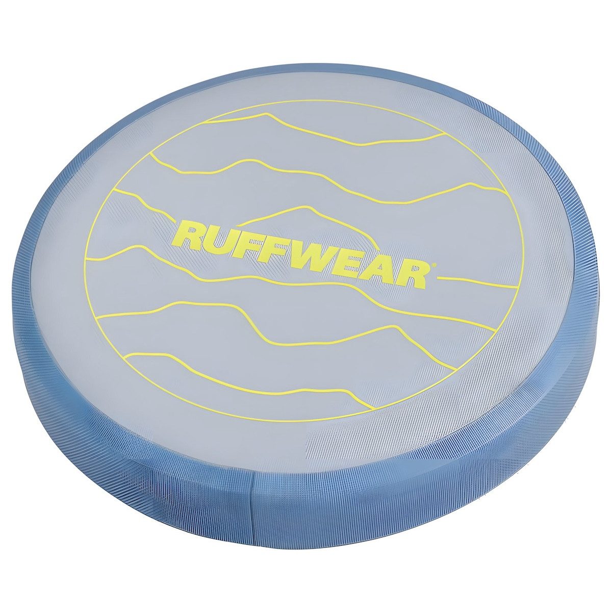 Ruffwear Outdoor-Spielzeug Hundespielzeug Camp Flyer Toy Polar Blue