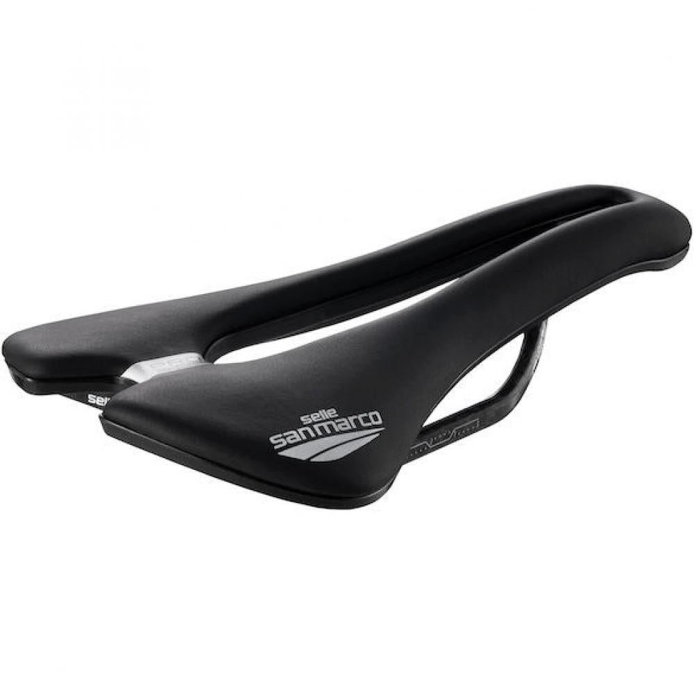 Selle San Marco Fahrradsattel Selle San Marco Sattel Aspide Short Carbon FX 155 x 255 mm Schwarz - l