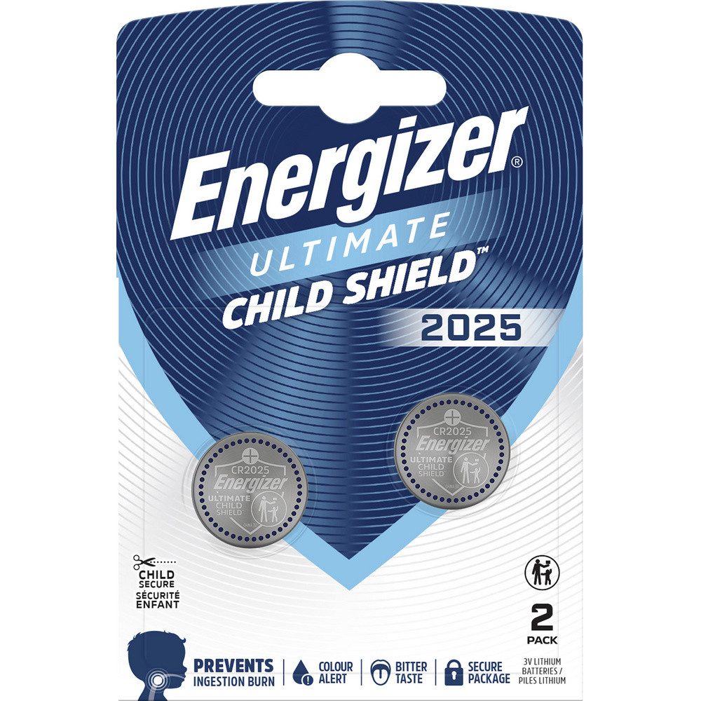 Energizer Energizer Knopfzelle CR2025 3 V 2 St. 170 mAh Lithium Ultimate Child S Knopfzelle