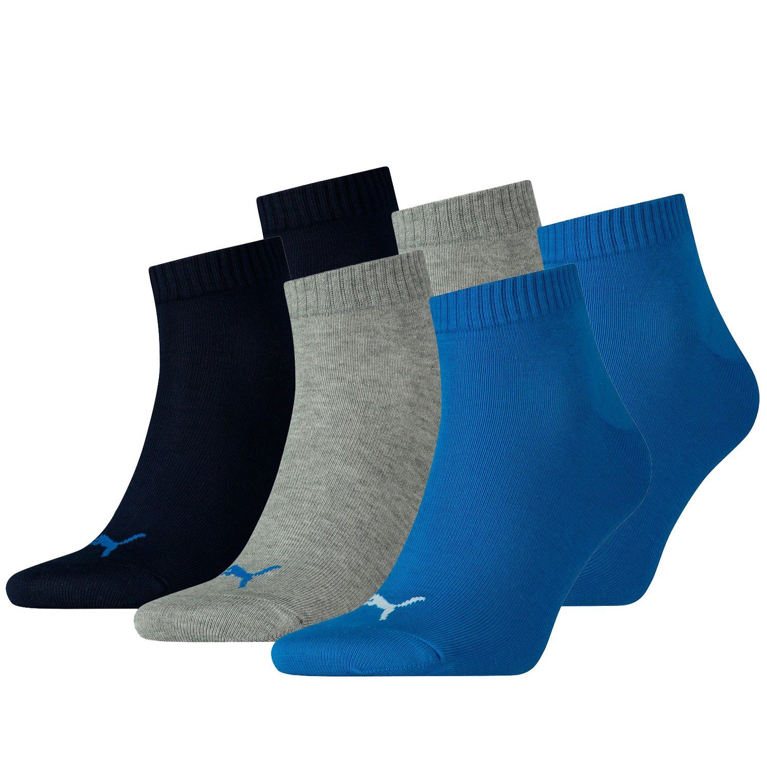 PUMA Kurzsocken PUMA UNISEX QUARTER PLAIN 3P
