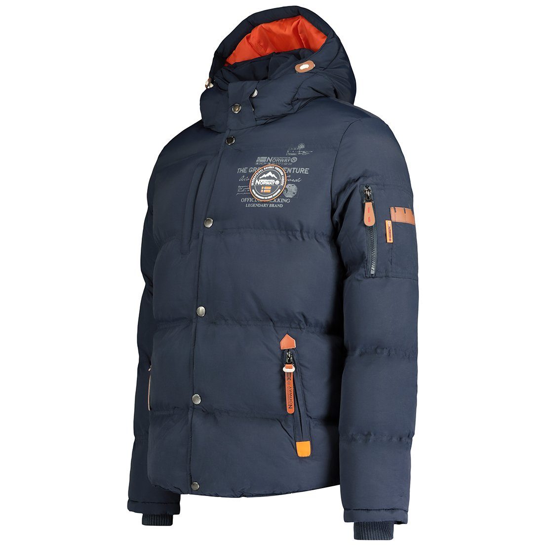 Geographical Norway Winterjacke Herren Outdoor Jacke brverveine (Packung, 1-St., Geographical Norway) Mit Kaupuze