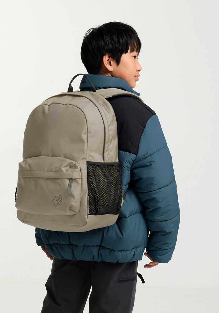 Jack Wolfskin Kinderrucksack REBEL PACK 25, 25L Kinderrucksack, robust, vielseitig