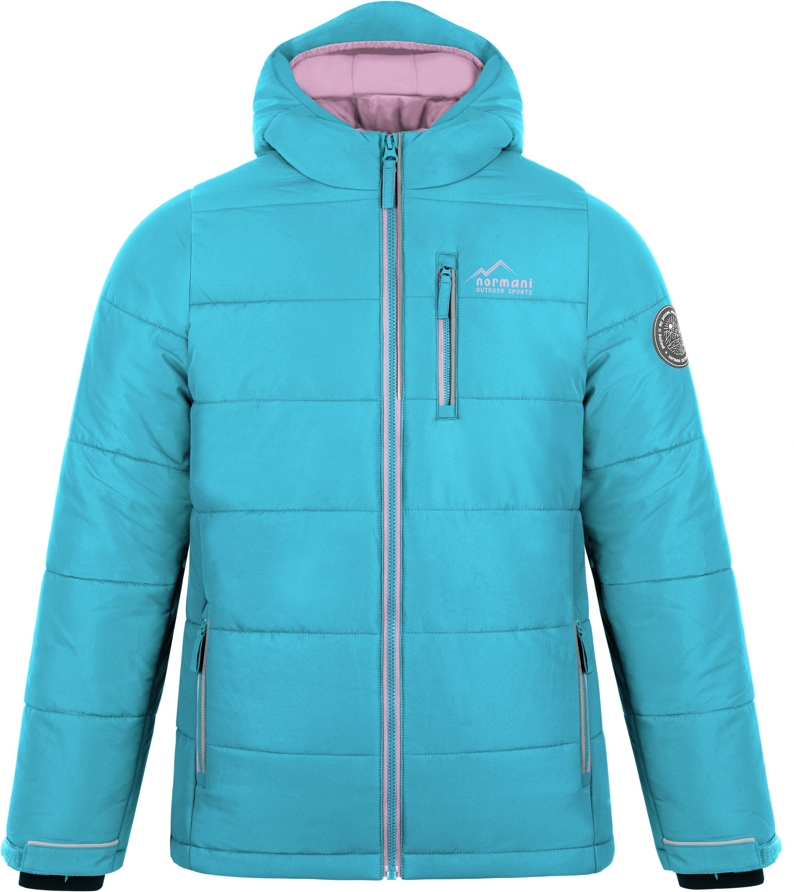 normani Winterjacke Kinder Winterjacke Yakutat Wasserdichte Steppjacke gefütterte Skijacke Thermojacke mit Schneefang