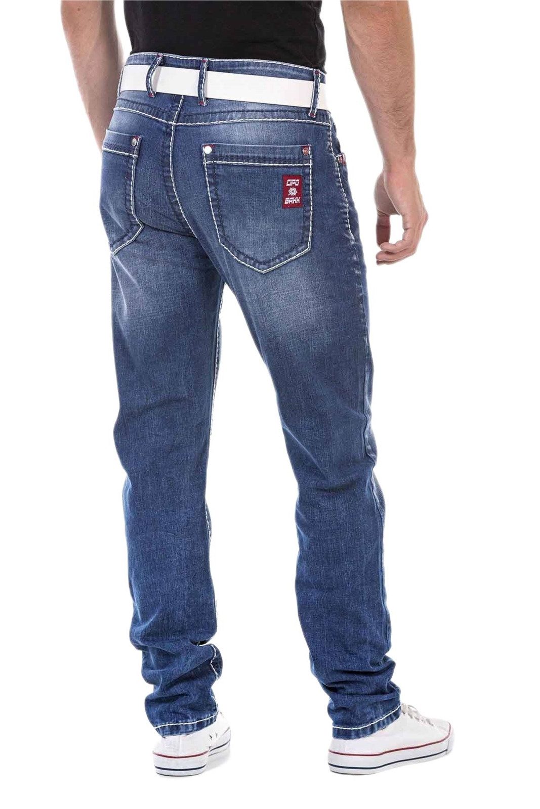 Cipo & Baxx Straight-Jeans Jeans C&B CD704 günstig online kaufen