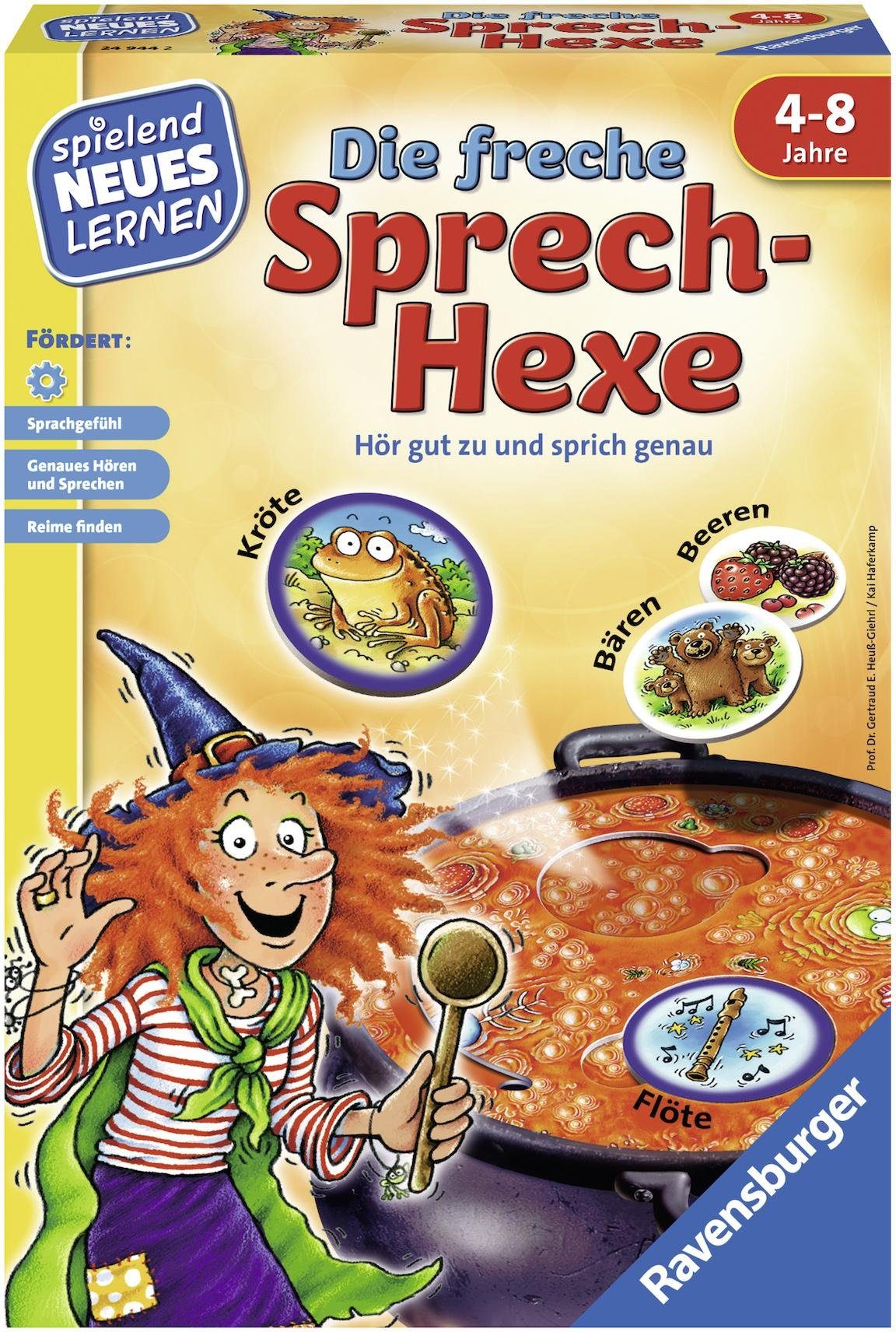 Ravensburger Spiel, Die freche Sprech-Hexe, Made in Europe, FSC® - schützt Wald - weltweit