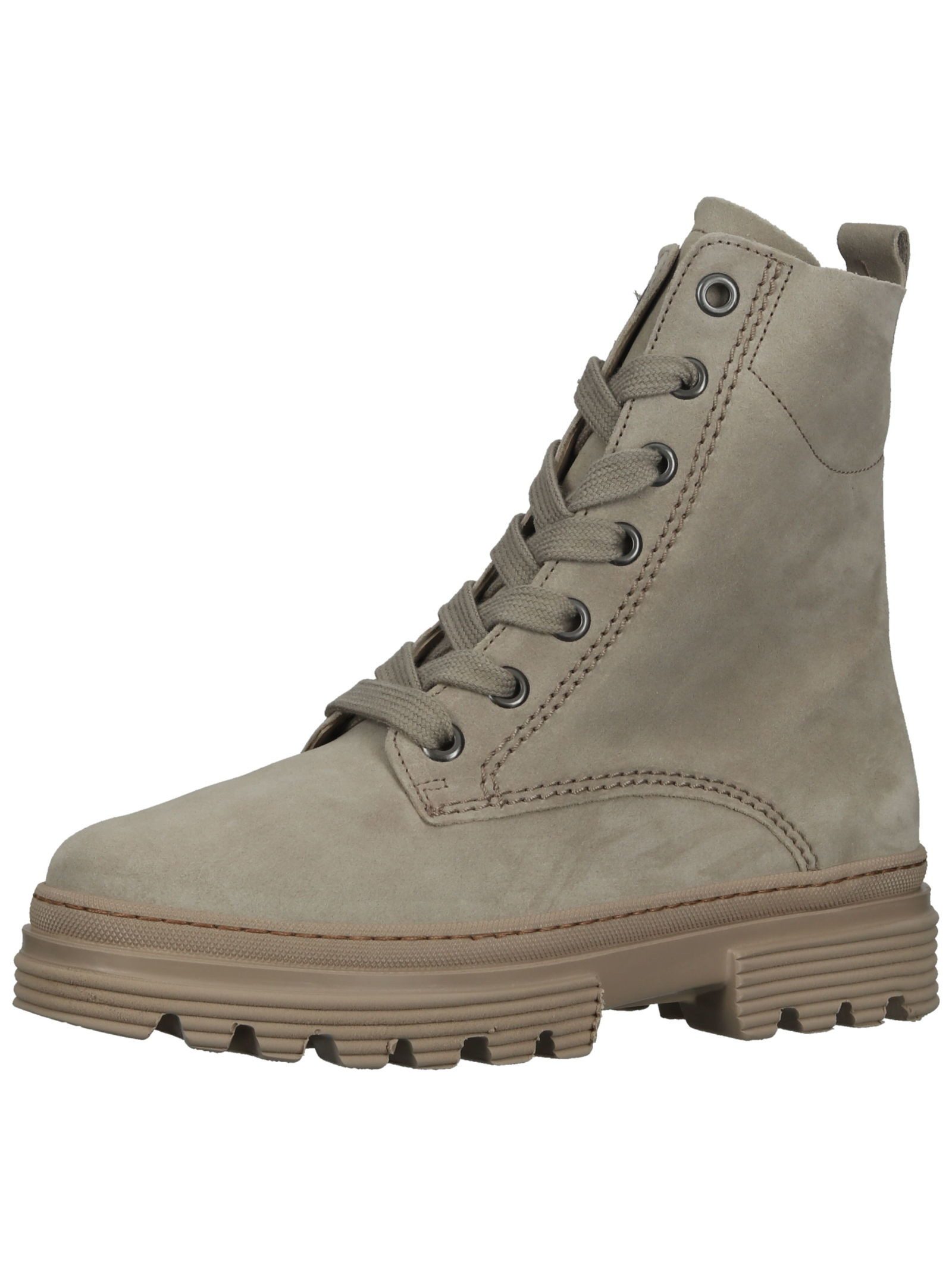 Gabor Stiefelette Veloursleder Schnürstiefelette