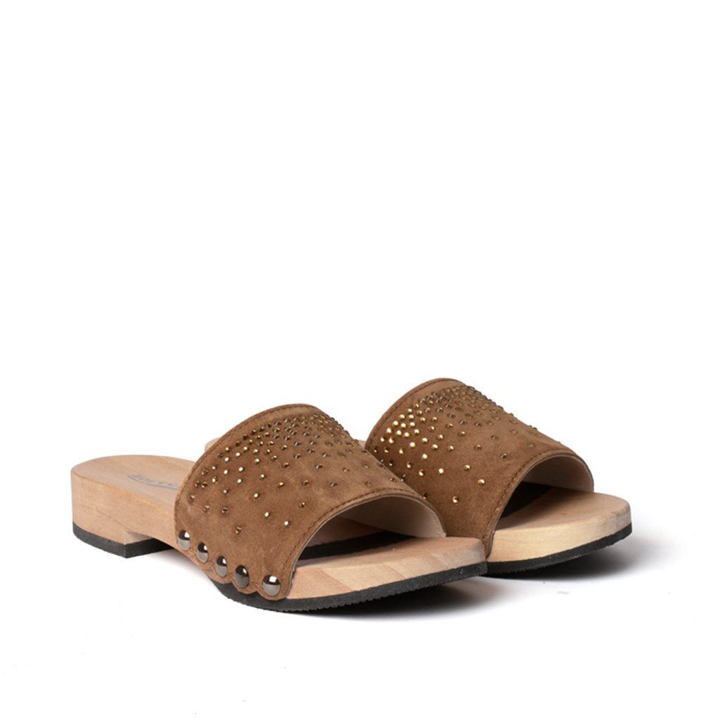 Softclox BEA Crystal Kaschmir whiskey (hazelnut) Pantolette