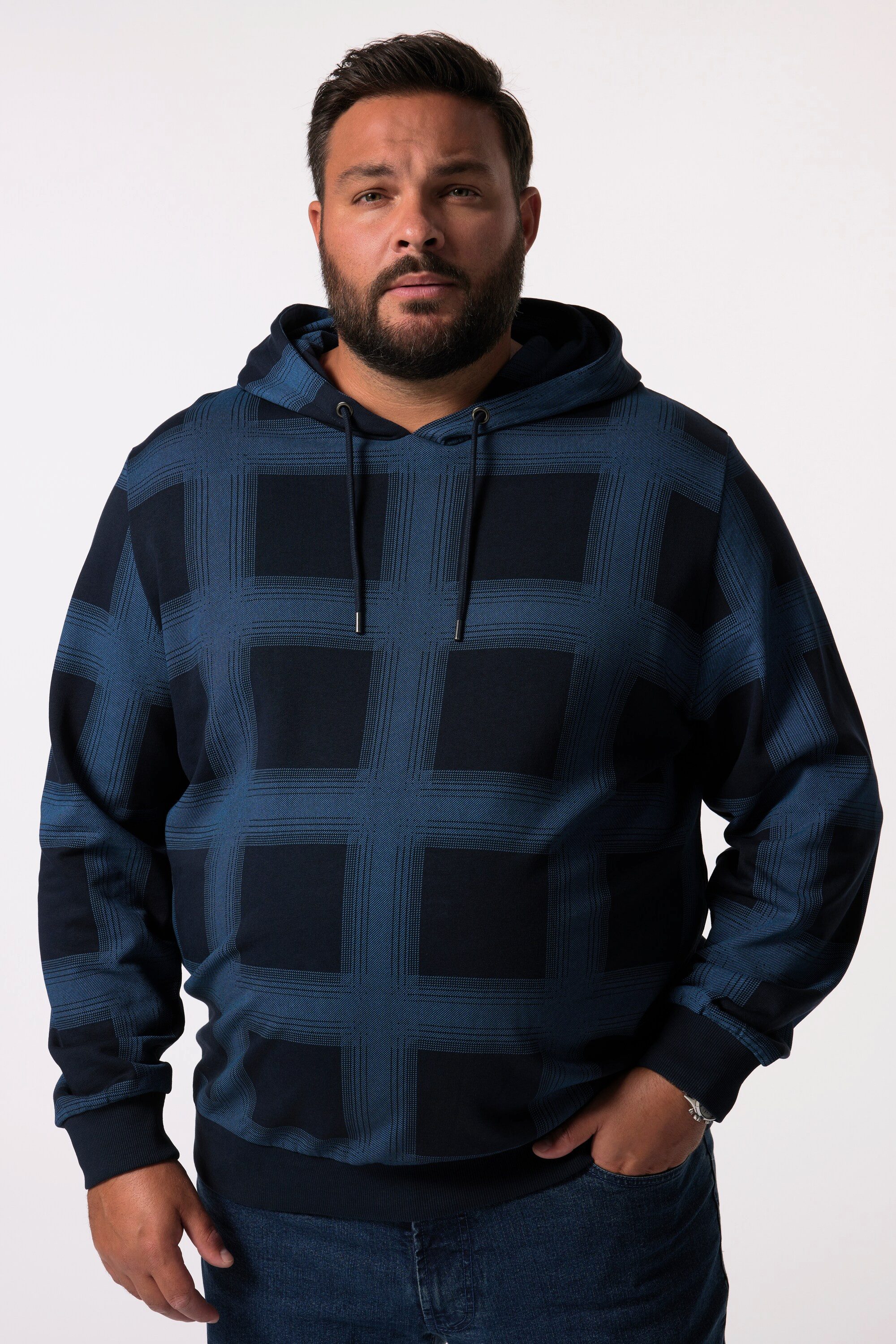 Sweatshirt Hoodie Alloverprint Kapuze