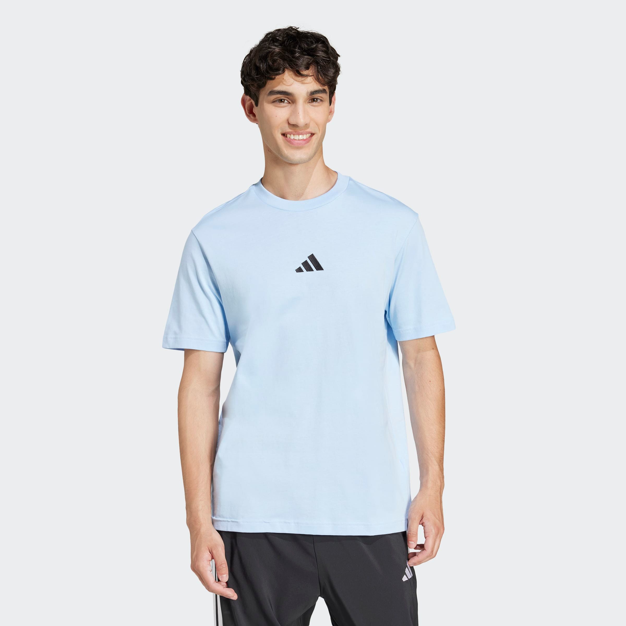 adidas Sportswear T-Shirt M SL SJ T sportliches Kurzarmshirt, mit Rundhalsausschnitt