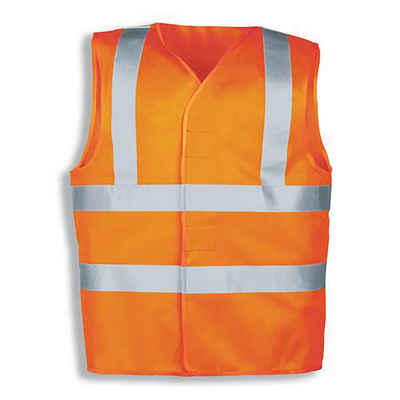 Uvex Warnweste Warnschutzweste protection flash orange