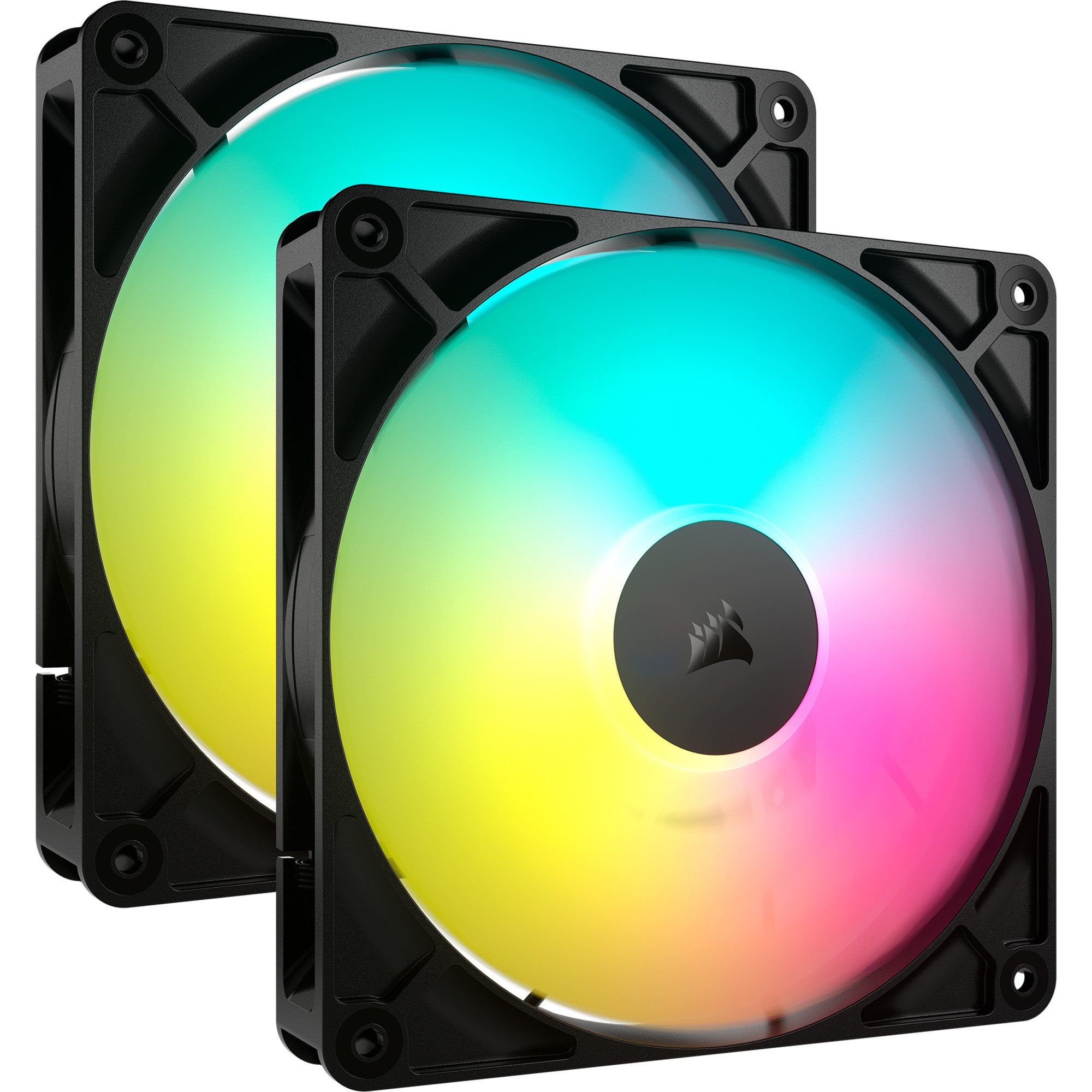 Gehäuselüfter Corsair RS140 ARGB, Gehäuselüfter, (2er Pack)
