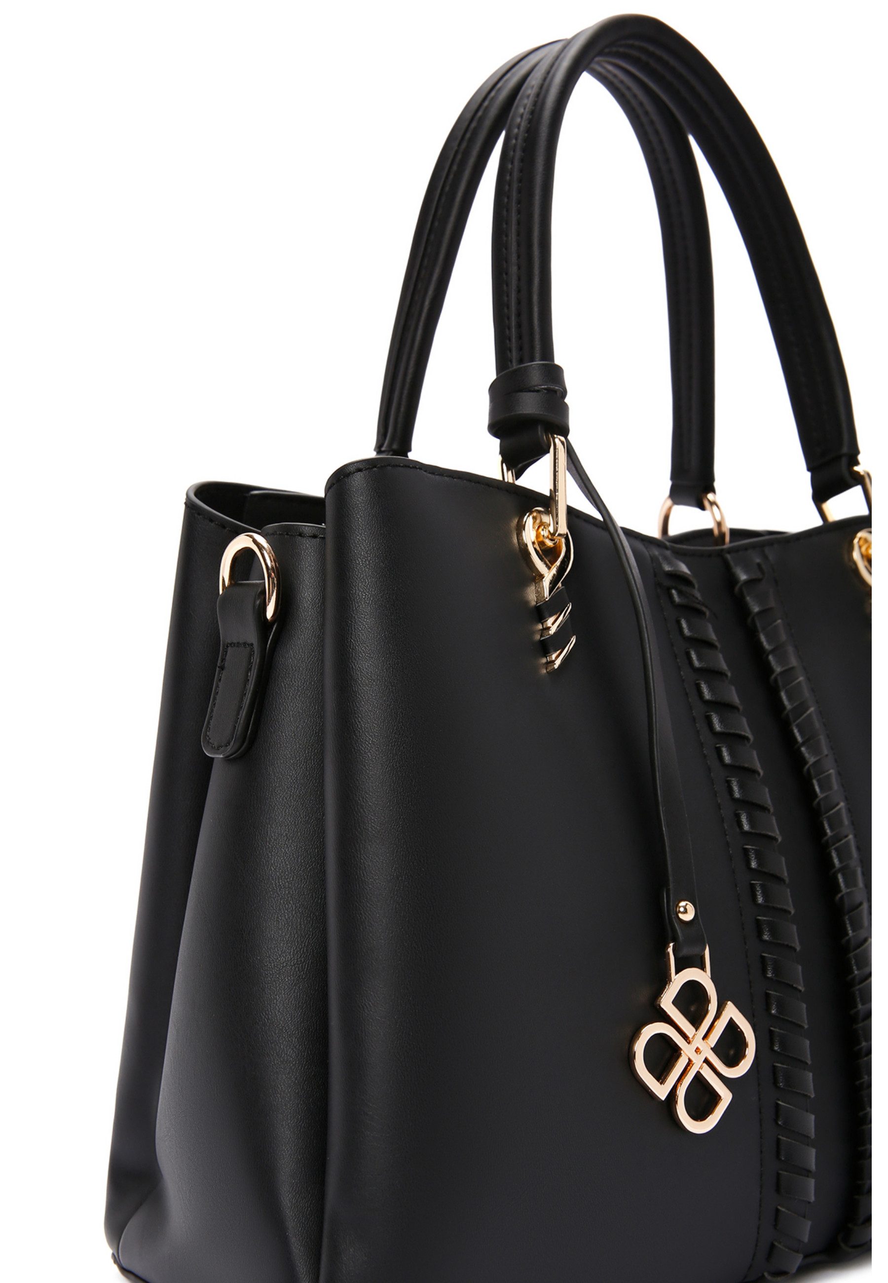 Derimod Umhängetasche Handtasche aus Kunstleder, Kunstleder, Schulterriemen, Mittel