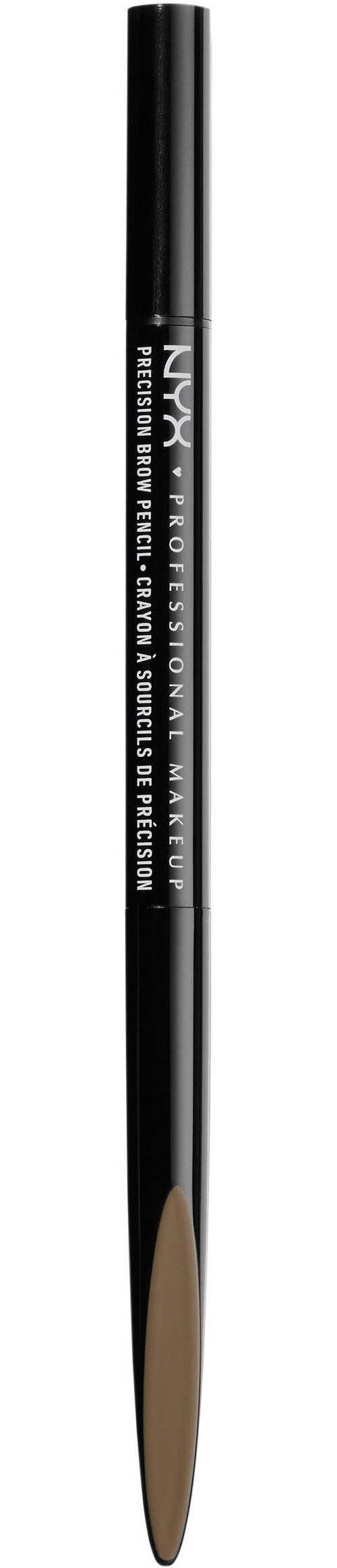 NYX Augenbrauen-Stift Professional Makeup Precision Brow Pencil, mit ultra dünner Spitze