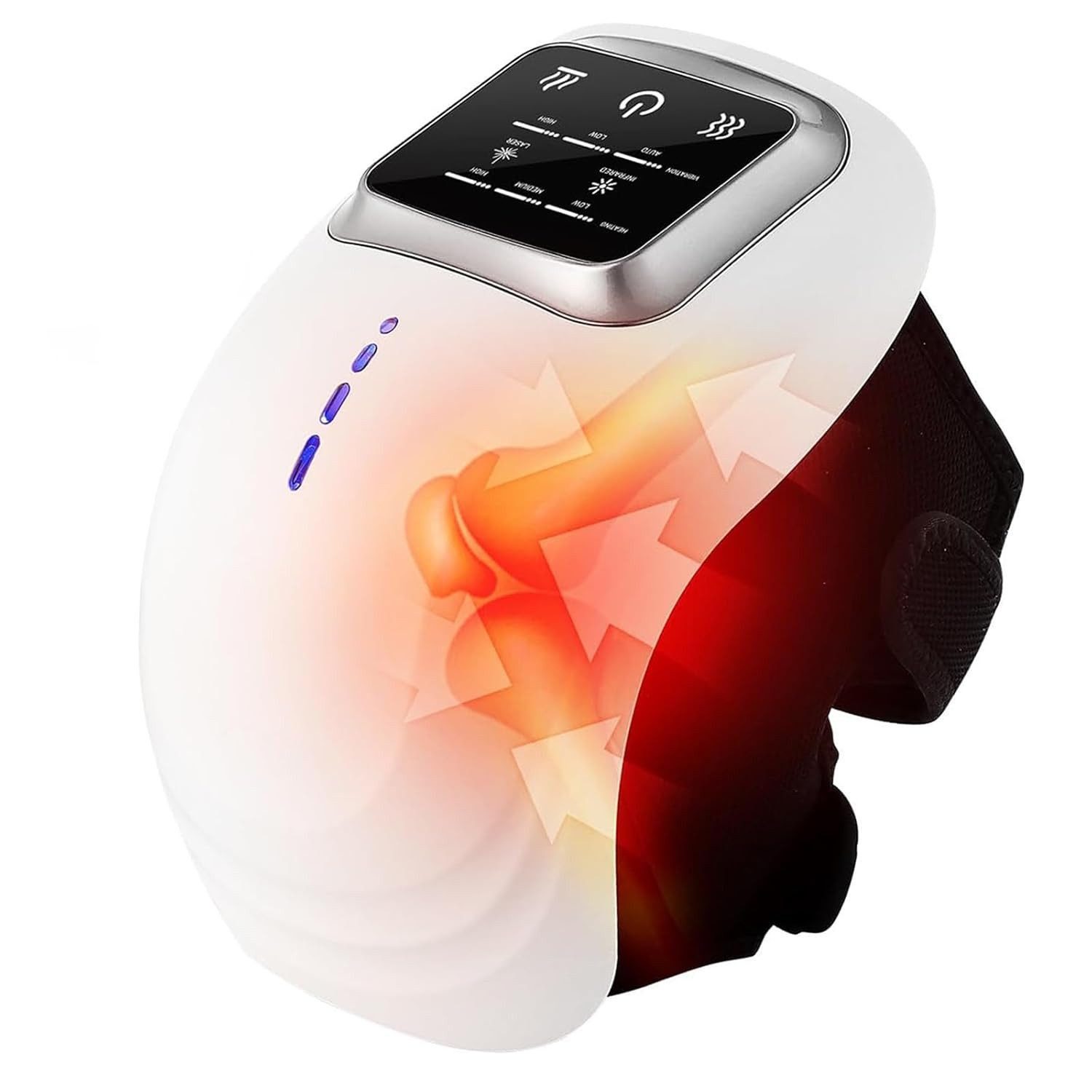 Athlix Massagegerät Massagegerät Knie-Massagegerät Infrarot-Tiefenwärme, Infrarot-Tiefenwärme zur Kniegelenk-Schmerzlinderung
