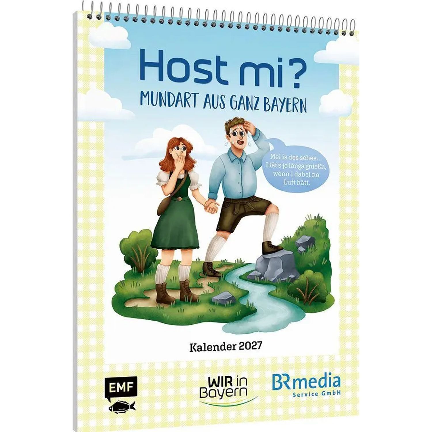 Michael Fischer Wandkalender Host Mi? Kalender 2027 - Aus der bekannten BR-Sendung "Wir in Bayern"