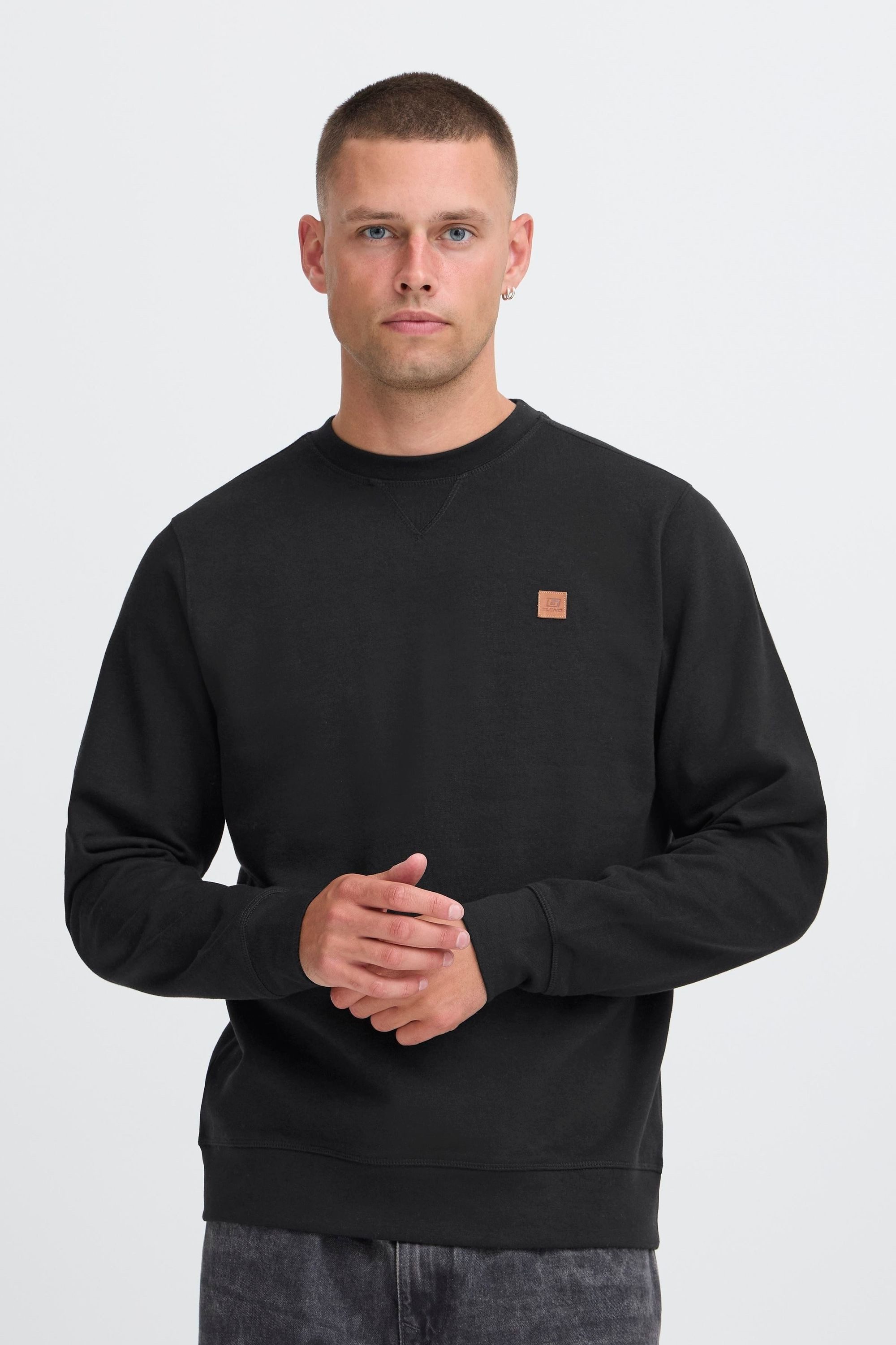Blend Rundhalspullover BHPova Klassischer Sweatpullover mit günstig online kaufen