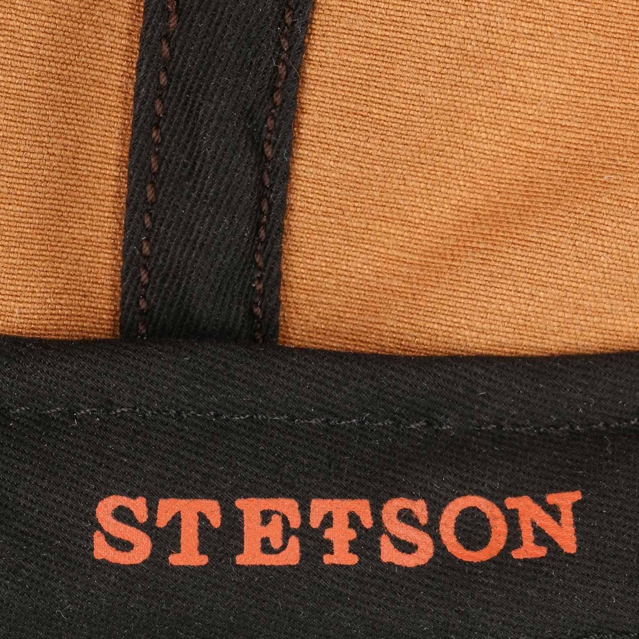 (1-St) Cap Stetson mit Schirm braun Ballonmütze Flat