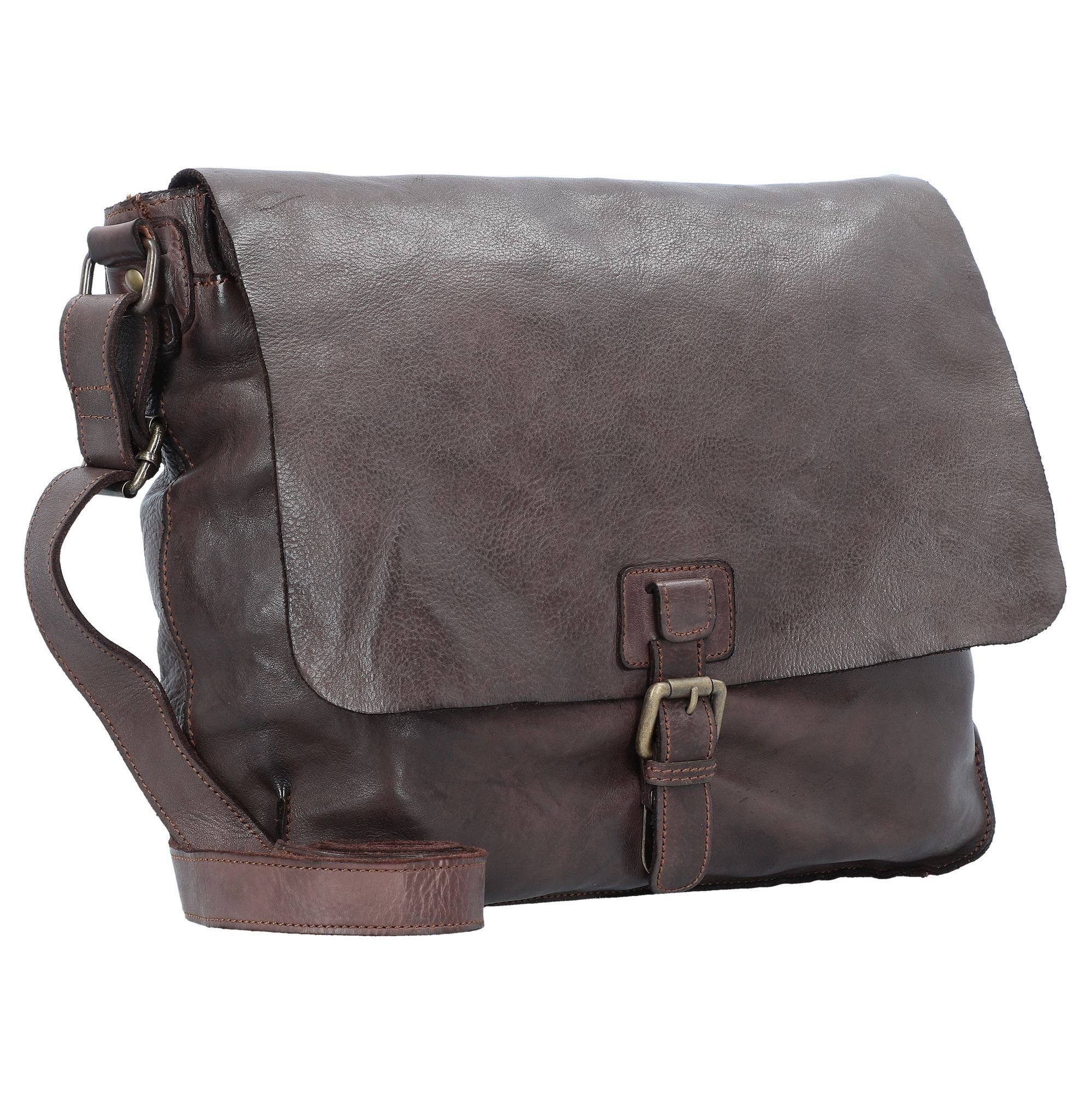 Harold's Messenger Bag Submarine, Leder