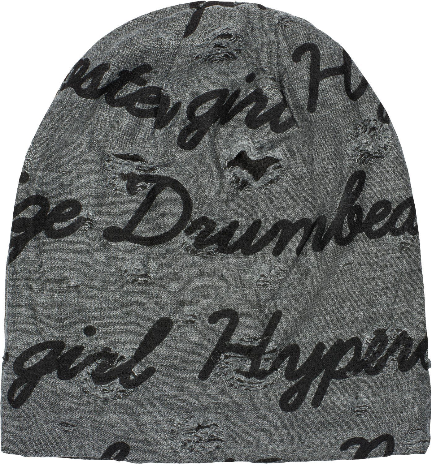 styleBREAKER Beanie Beanie mit Sprüche Print günstig online kaufen