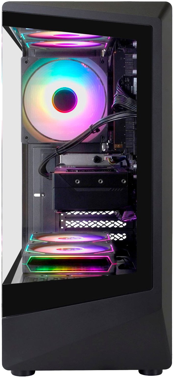 GAMEMAX MegaDeal VISTA COC 8145 AMD Ryzen 7 5700X 16GB 480GB SSD RTX 5060 Gaming-PC-Komplettsystem (27", AMD Ryzen 7 5700X, RTX 5060, 16 GB RAM, 480 GB SSD, Windows 11 + MSI PRO MP272L LCD-Monitor, 68,6cm (27)