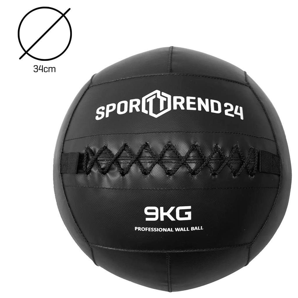 Sportball Wall 24 Sporttrend Gewichtsball Slamball Gewichtball Wallball Medizinball 9kg, Trainingsball Ball Fitnessball