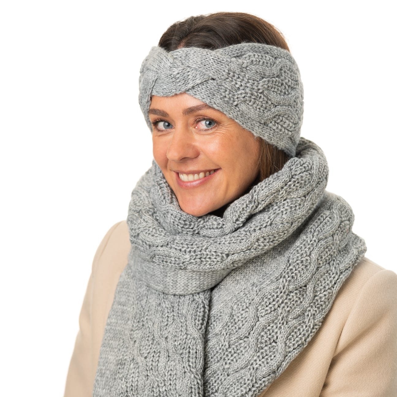 Seeberger Stirnband (1-St) Headband mit Futter