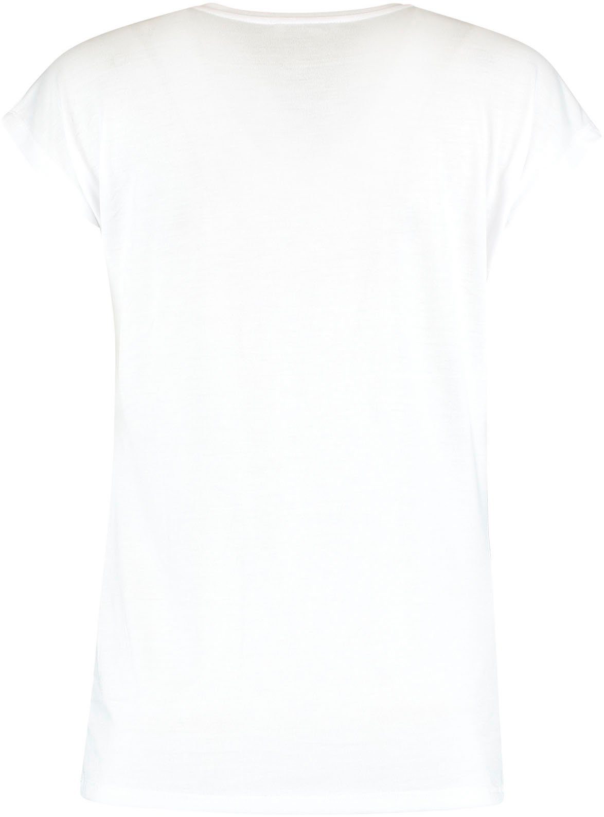 Damen Shirts HaILY’S T-Shirt mit Pailletten und Glitzerdruck